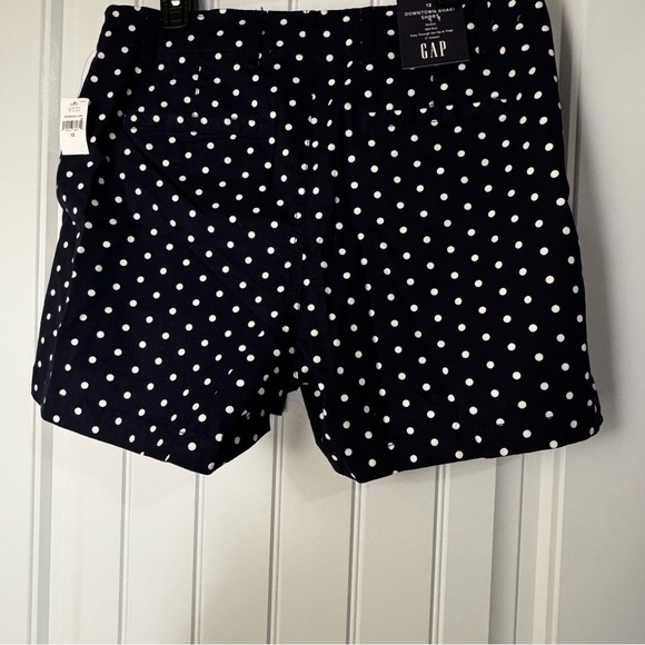 Gap Polka Dot Navy Blue Women's Shorts NWT - Picture 5 of 7